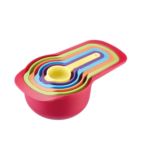 Set de 6 Tazas Medidoras Coloridas Set de 6 Tazas Medidoras Coloridas