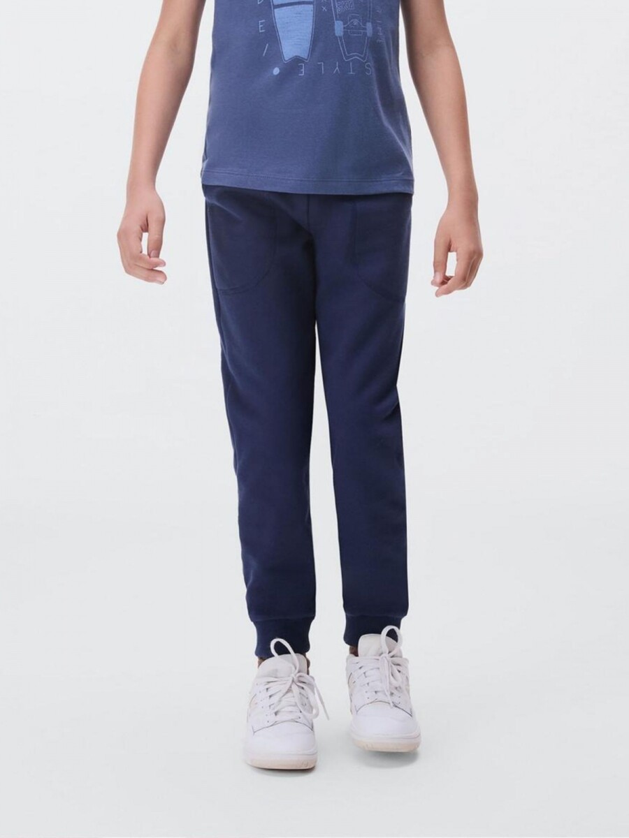 PANTALÓN BABUCHA INFANTIL - AZUL 