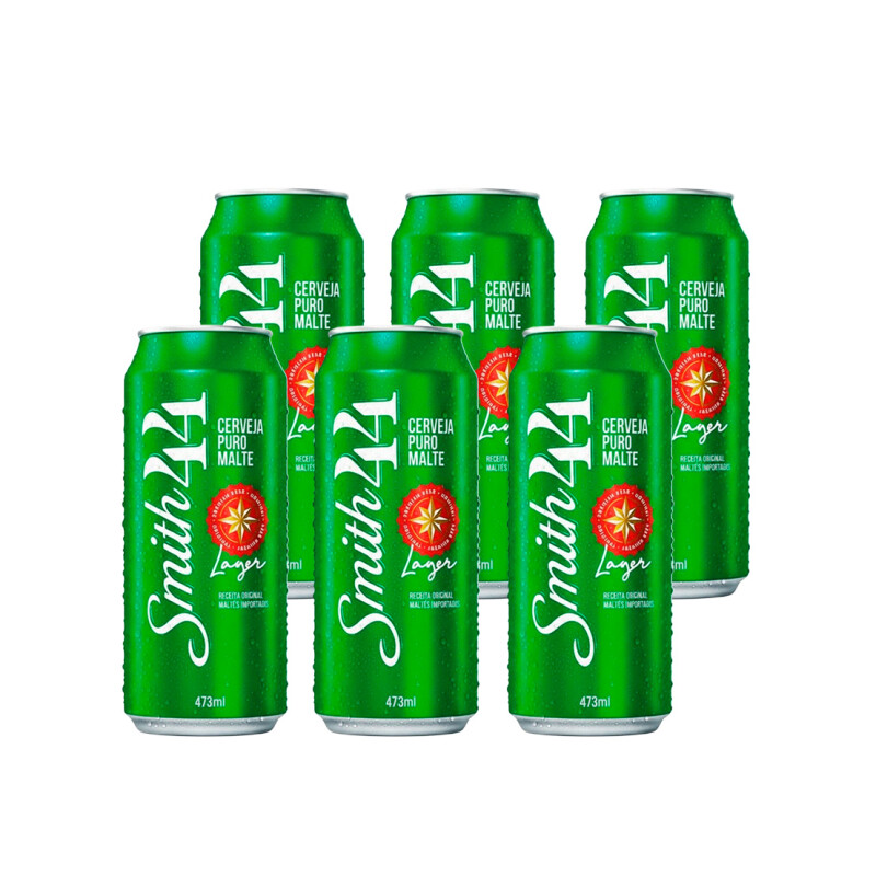 FUNDA CERVEZA SMITH 473 X 6UN Funda Cerveza Smith 473 X 6un