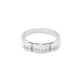 Anillo En Oro 18K Blanco Con Brillantes Anillo En Oro 18K Blanco Con Brillantes