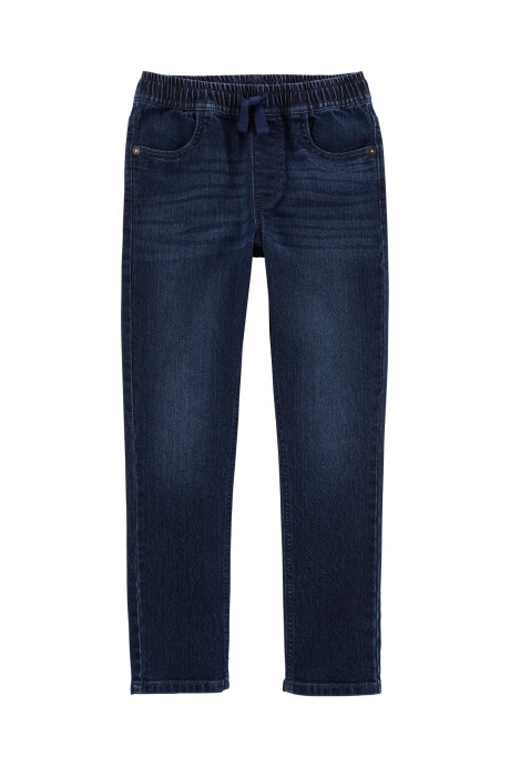 Pantalón jean cónico. Talles 6-14 Sin color