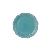 PLATO CERAMICA VERDE P/POSTRE 20.5CM Unica