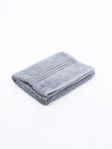 TOALLA DE ROSTRO GRIS