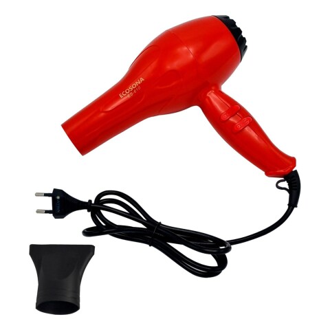 Secador De Pelo Cabello Turbo Profesional 1800w Premium Color Variante ECOSONAROJO