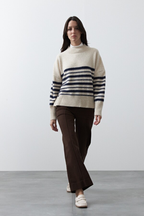 POLERA CROW Azul Marino