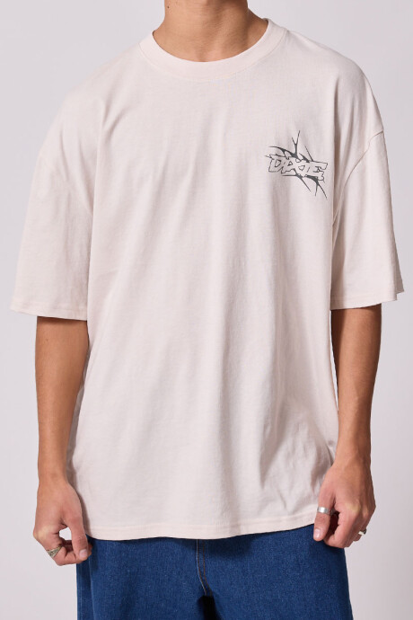 T-SHIRT LUMINI DIXIE Beige