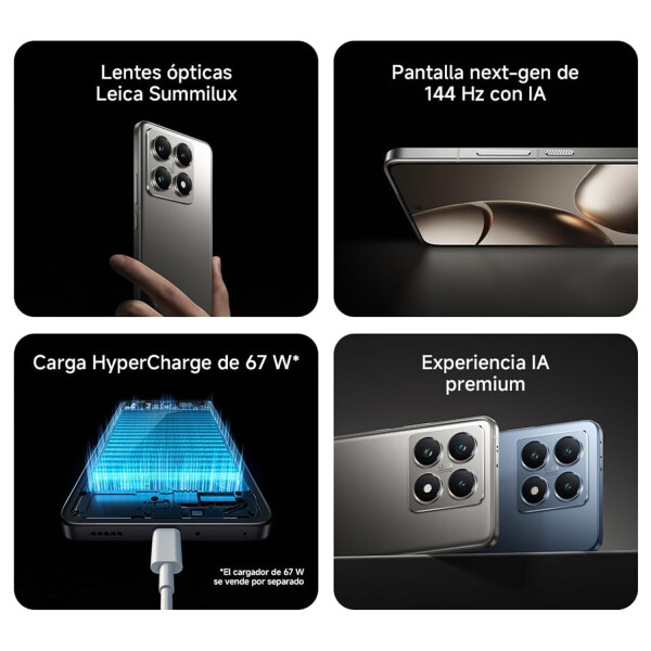 Xiaomi 14t Pro 12gb Ram 256gb 50mpx + Regalo PK XIAOMI 14T PRO 12/256 AZUL + REGALO