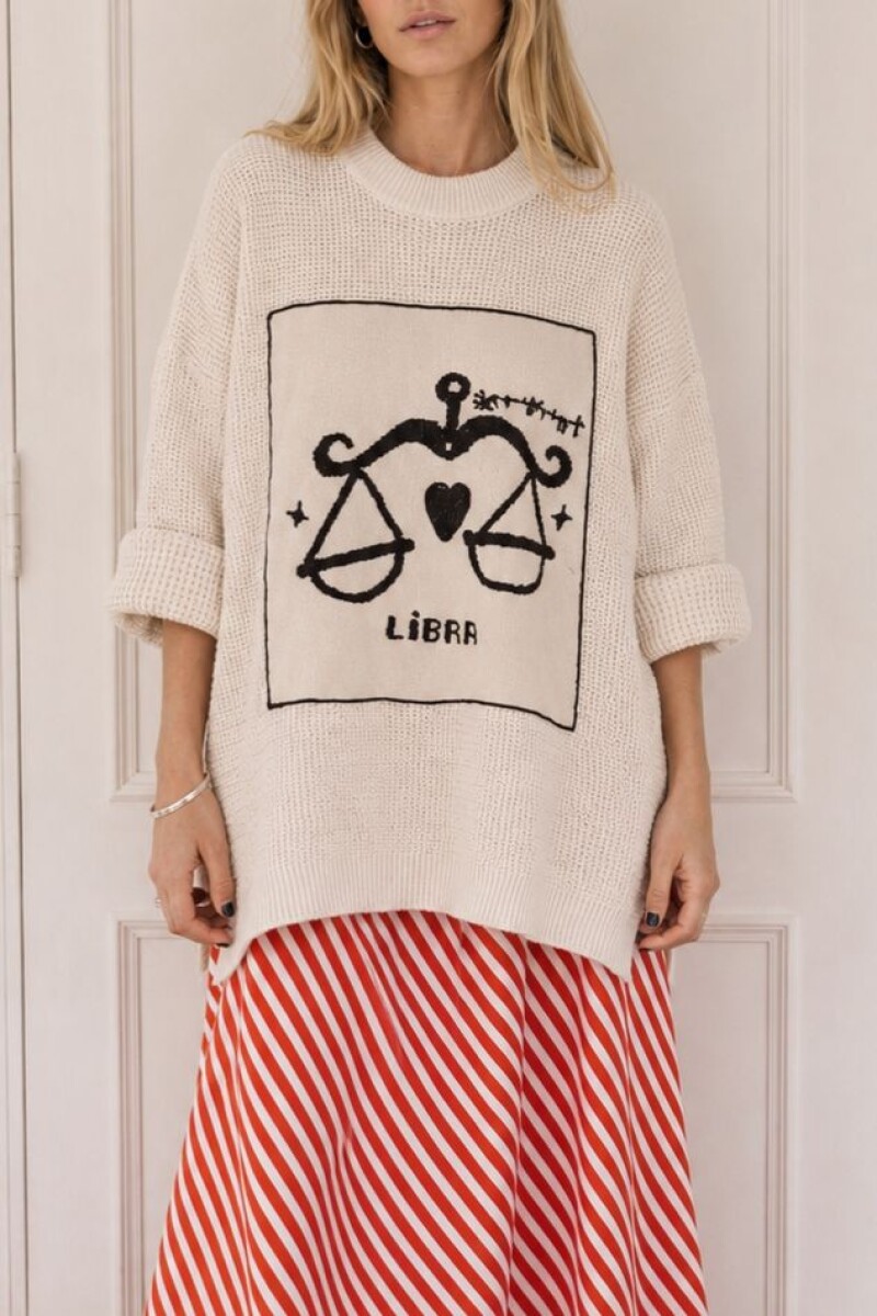 Sweater - Libra Crudo 