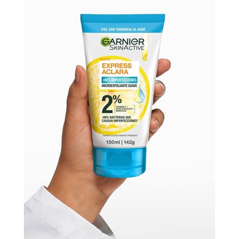 Limpiador Profundo Garnier Anti-Imperfecciones Express Aclara 150ml Limpiador Profundo Garnier Anti-Imperfecciones Express Aclara 150ml