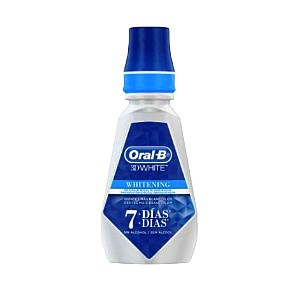 ORAL-B ENJUAGUE 3D WHITE 473ML UNID. única
