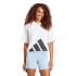 Remera de Mujer Adidas Essentials Big Logo Blanco - Negro