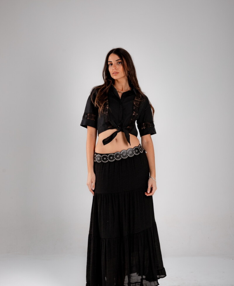 Pollera Isabella negra
