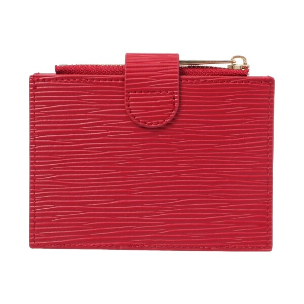 Billetera dama rojo