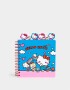 Anotadores Cuadernos y Memos Cuaderno Cuadrado Hello Kitty Kawaii - Combinacion Multicolor