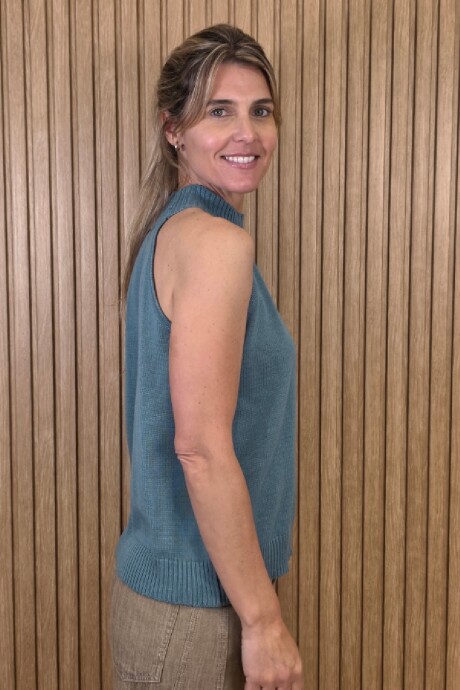 Musculosa Pipa Tourquesa