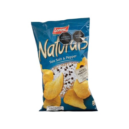 Papas Con Sal Y Pimienta Naturals 100g Papas Con Sal Y Pimienta Naturals 100g