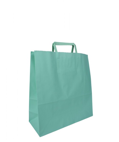 Bolsa lisa acuario 30x12x32 cm PASTEL AQUA