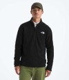 Buzo Polar Textured cierre de 1/4 hombre Tnf Black Heather