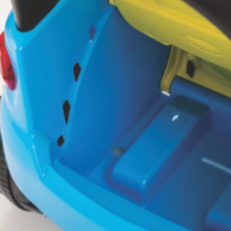 Coche de Empuje Easy Ride Azul 726( con Detalles y Plastico Tracero Partido) 001