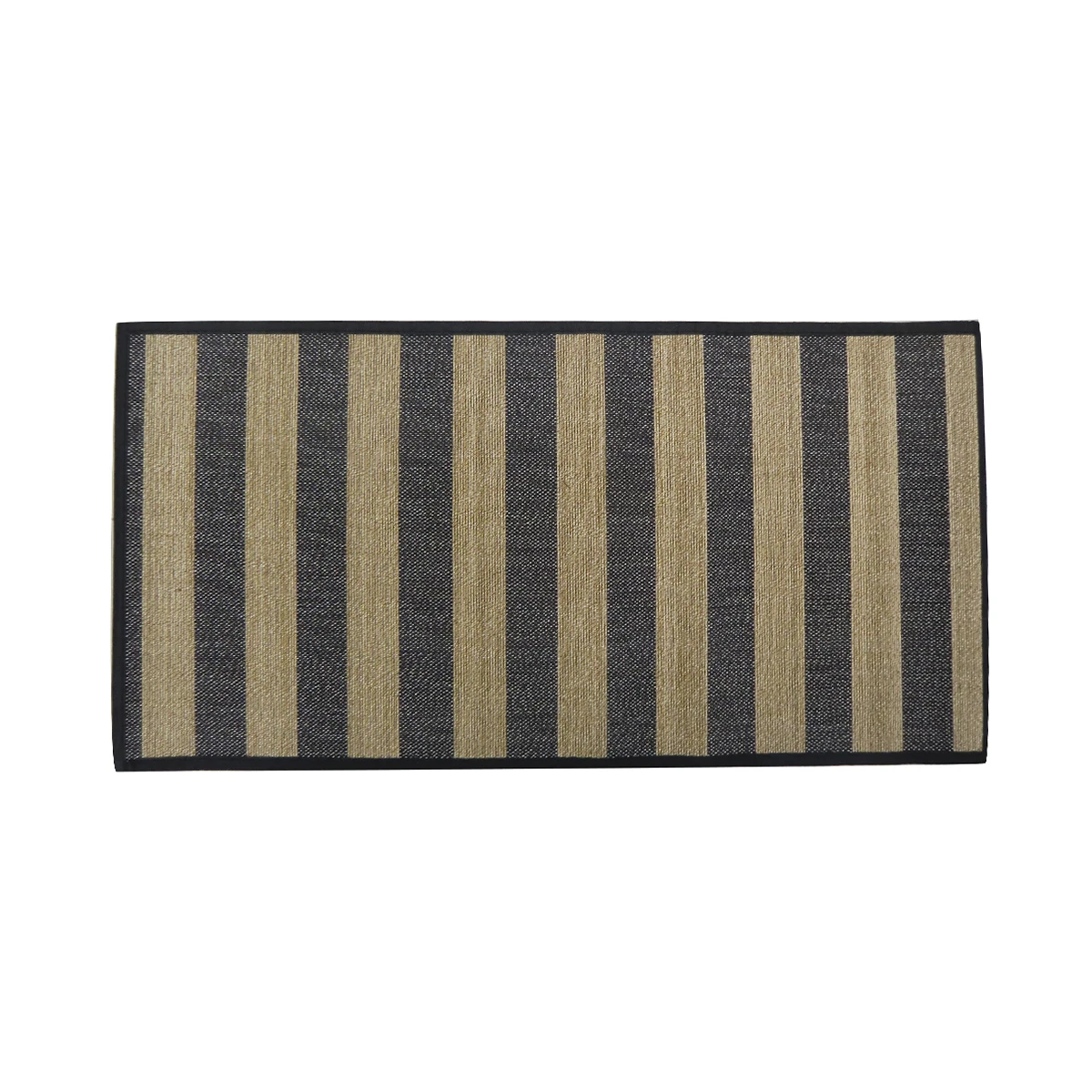 Alfombra de Bambú 60cm x 120cm - BEIGE/CHOCOLATE 