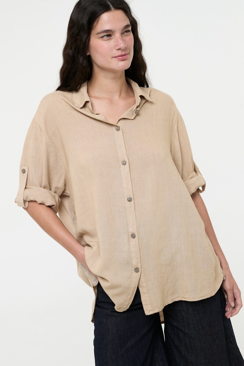 CAMISA Beige