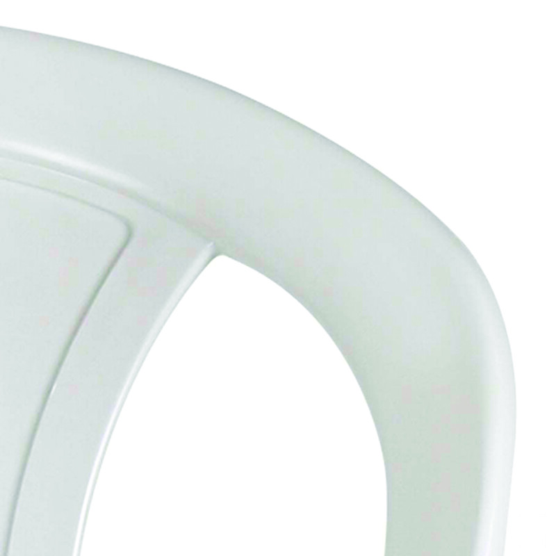Set x2 Sillas Bistró sin apoya brazos BLANCO