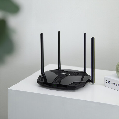 Mercusys - Router Wifi 6 de Doble Banda AX3000 MR80X - Wifi 802,11 Ax/ac/a/b/g/n. 2402MBPS a 5GHZ, 5 001