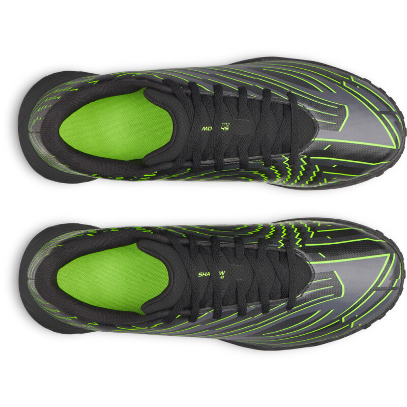 UA U Shadow Club 4 Turf-WHT BLK-001