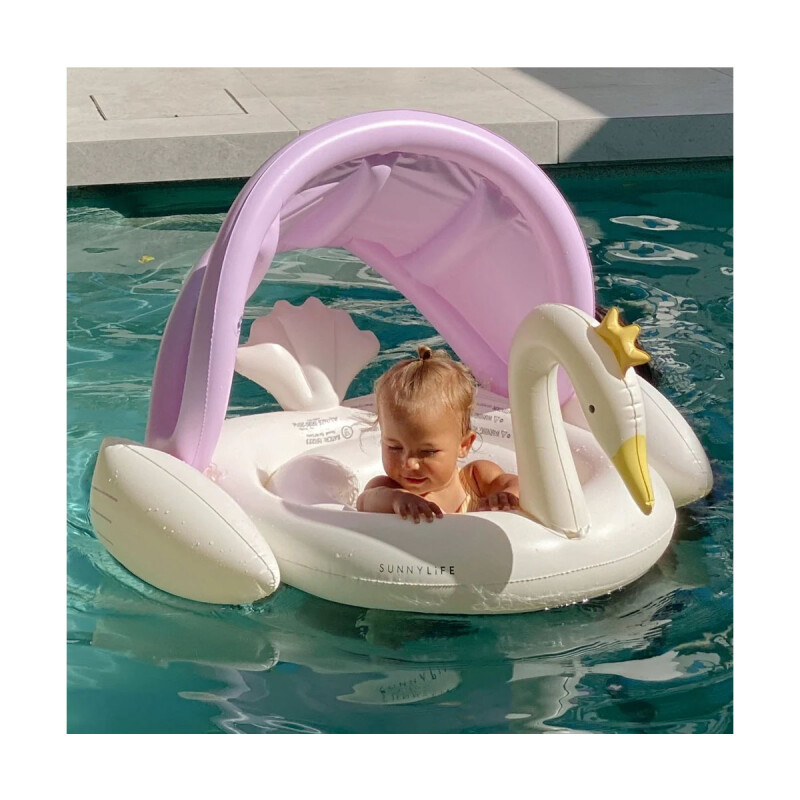 Flotador Inflable para Bebés Princess Swan Sunnylife Flotador Inflable para Bebés Princess Swan Sunnylife