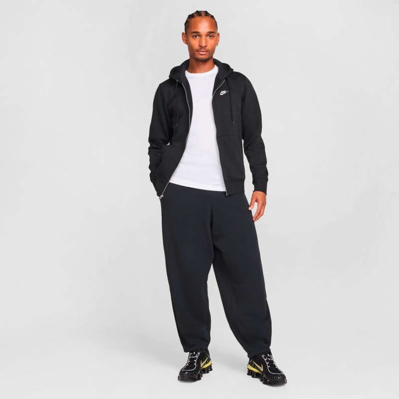 Abrigo Nike Club de Hombre Negro
