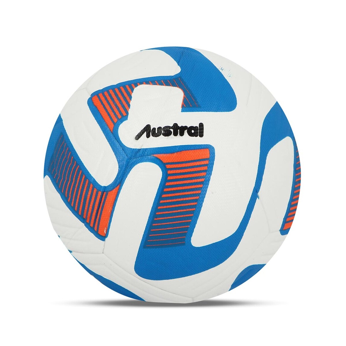 Austral Pelota Futbol Cancha Blanco-naranja/azul - Naranja-azul 