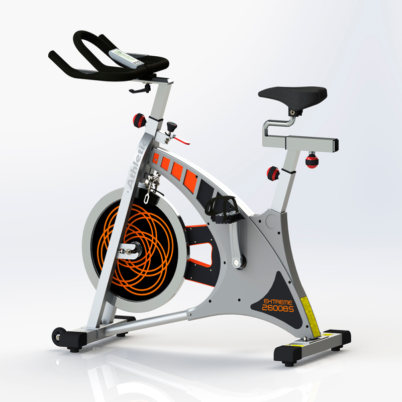 Bicicleta Spinning Athletic 2600BS Naranja