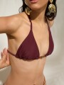 Triangulo Soral Bordeaux Oscuro