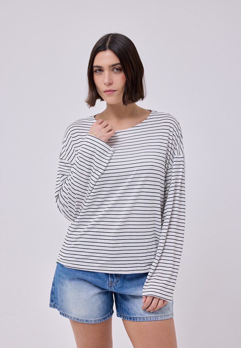 Remera Raya Blanco