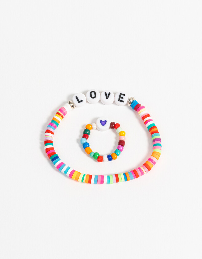 Bijouterie Infantil Sets Con beads Bijouterie Infantil Sets Con Beads - Combinacion Multicolor