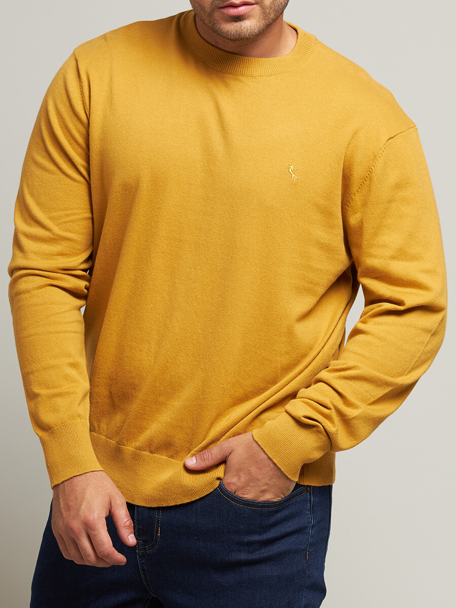 SWEATER VANTE - Mostaza 