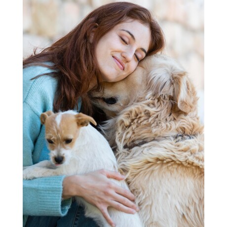 Contenedor para ración de mascotas apilable de plástico Plasutil 10kg Cloud red