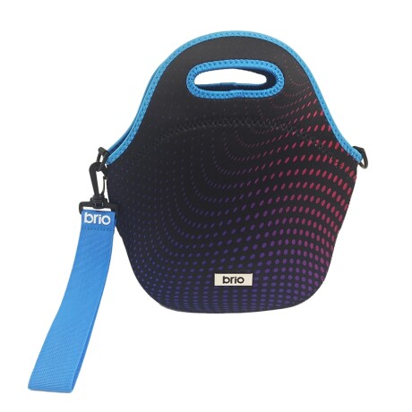 Lunchera de Neopreno Brio BR351-FADE Classic con Asa FADE