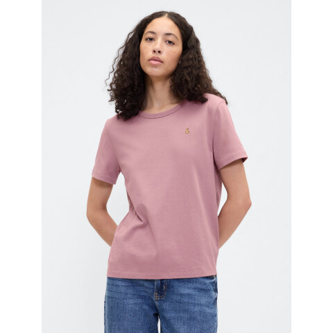 FRCH SS ORG VINTAGE BRANNAN TEE WISPY MAUVE 902