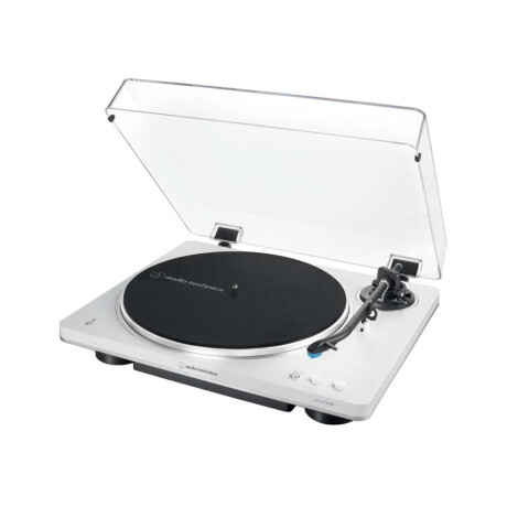 Bandeja De Vinilo Audio-technica At-lp70xbt White/silver Con Blueetooth