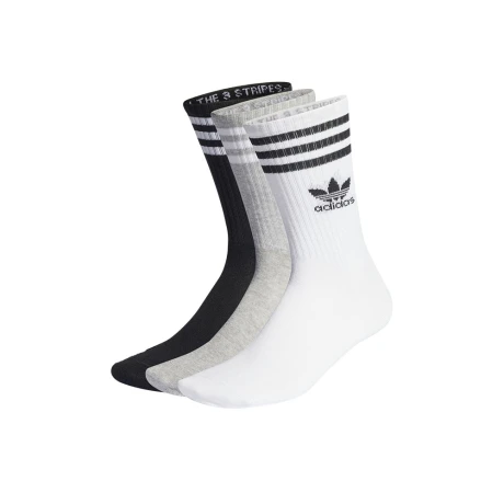 MEDIDAS adidas CLASICOS MID CUT White/Medium Grey Heather/Black