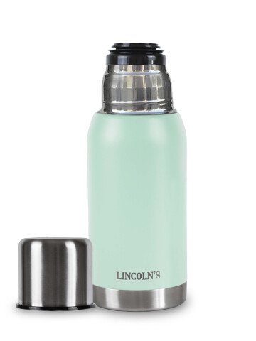 TERMO 750 ml CERBERUS VERDE PASTEL_