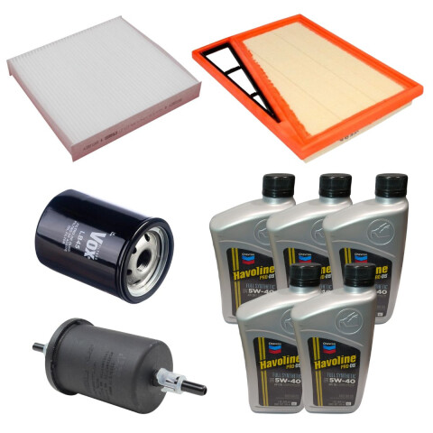 KIT DE FILTROS Y ACEITE 5W40 TEXACO Kit De Filtros Y Aceite 5w40 Texaco