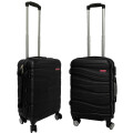 Valija Rigida Carry On Con Mango Telescopico Negro