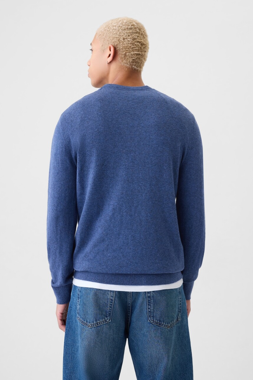 Buzo Cashsoft Hombre Blue Heather H5