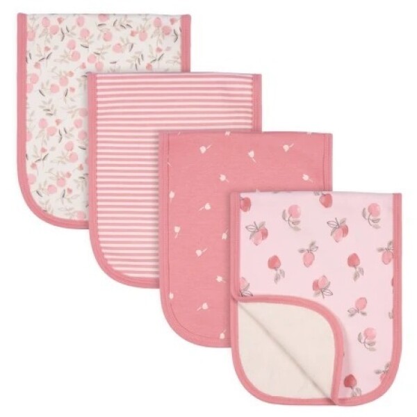 Set x4 babitas provecheros GERBER apples rosa