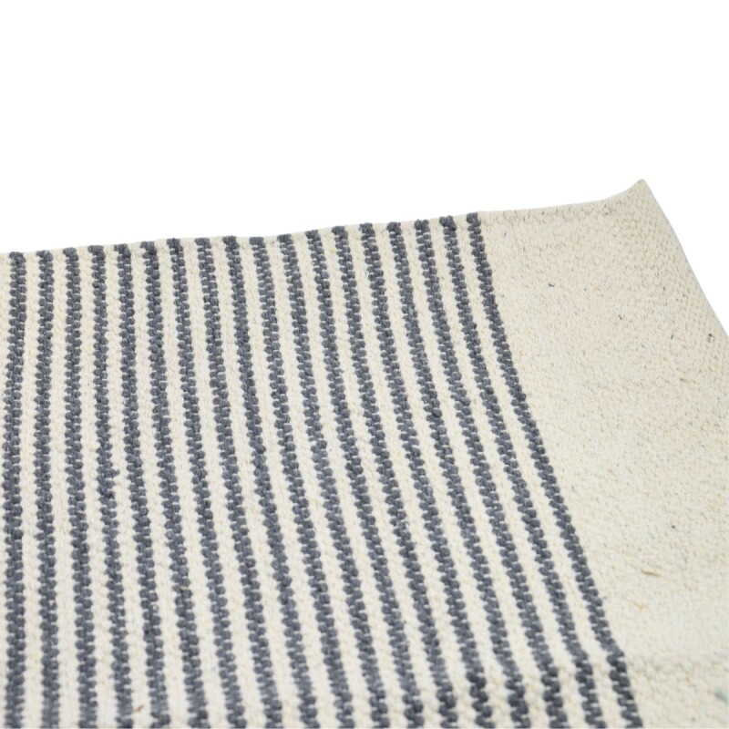 Alfombra 122x178cm NATURAL Y NEGRO