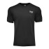 TSHIRT MEN EVERLAST POLY/SPX CHAMPION RD M BLACK