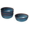 Bowl de Ceramica Organic Set 6 Unidades - Azul Bowl de Ceramica Organic Set 6 Unidades - Azul