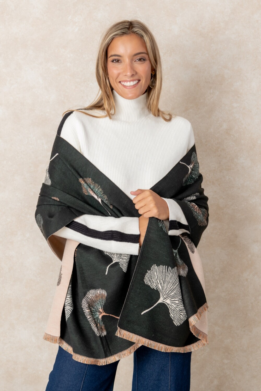 PASHMINA INGRID Negro